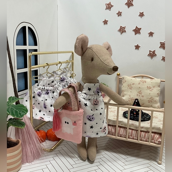 Halloween Ghost with Pumpkin Tote - Picture 2 of 5